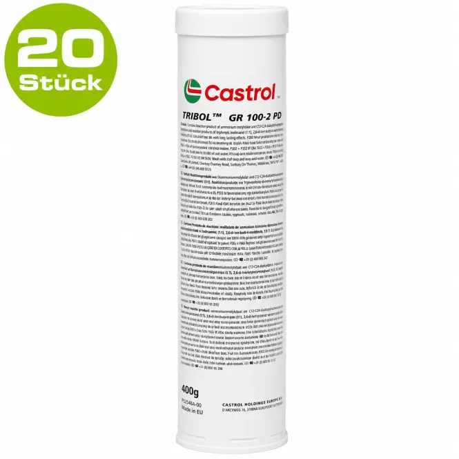 Produktfoto 1 von CASTROL 400 gr. Kartusche 20 Stück