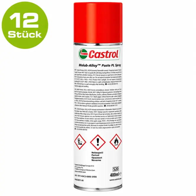 Produktfoto 1 von CASTROL 400 ml Spraydose 12 Stück