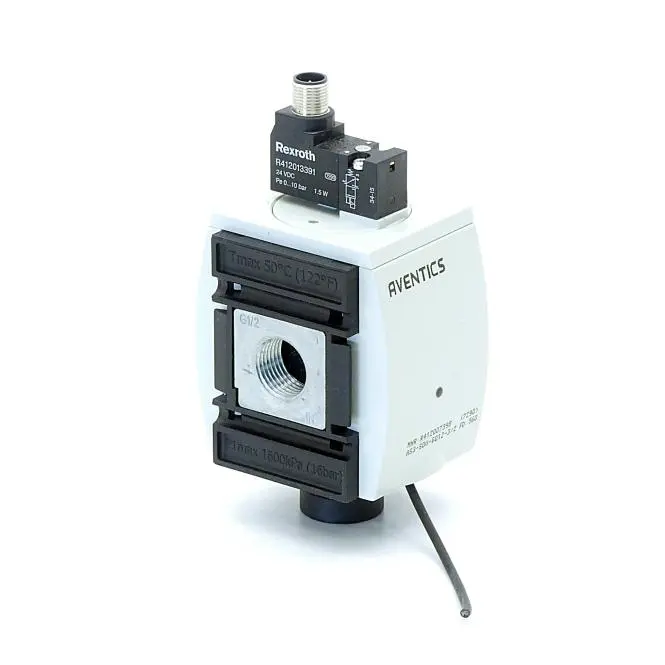 Produktfoto 1 von AVENTICS 3/2 Wegeventil AS3-SOV-G012-3/2 AS3-SOV-G012-3/2-POS-024-M12