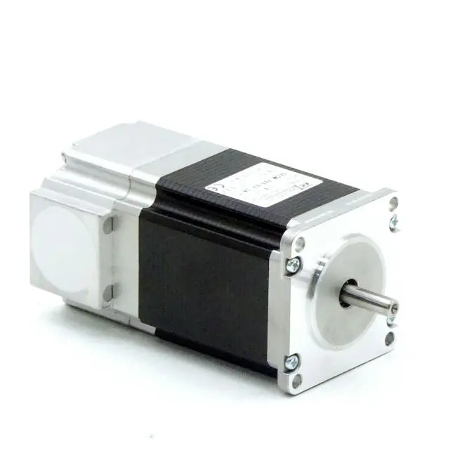 EC MOTION NEMA23 2-Phasen-Schrittmotor 1.8° 1.35Nm Anschlußkasten 2.3A Frontwelle:6.35mm