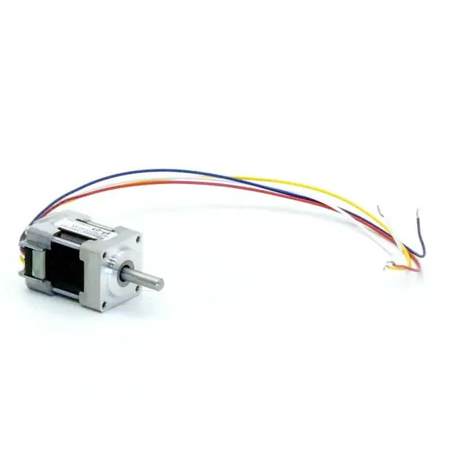 Produktfoto 1 von EC MOTION NEMA08 2-Phasen-Schrittmotor 1.8° 0.014Nm Litzen:4 0.5A Frontwelle:4mm