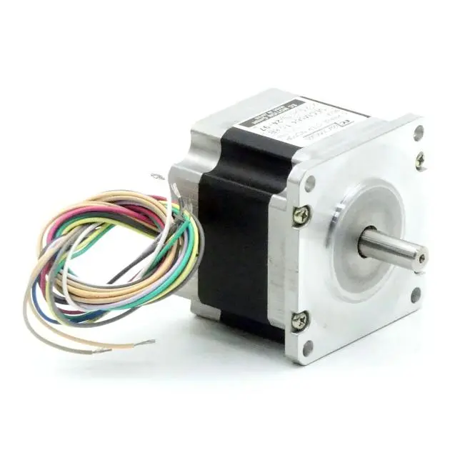 Produktfoto 1 von EC MOTION SIZE60 5-Phasen-Schrittmotor 0.72° 0.42Nm Litzen:10 0.75A 2-Wellenenden:8mm