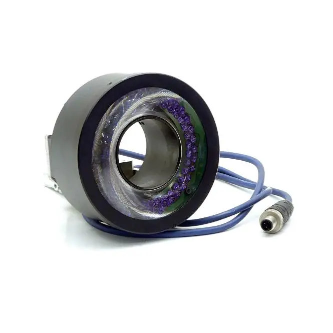VISION UND CONTROL Ringbeleuchtung mit Halterung für die Kamera CCD XC-ES50 RK 3950-IR/F100