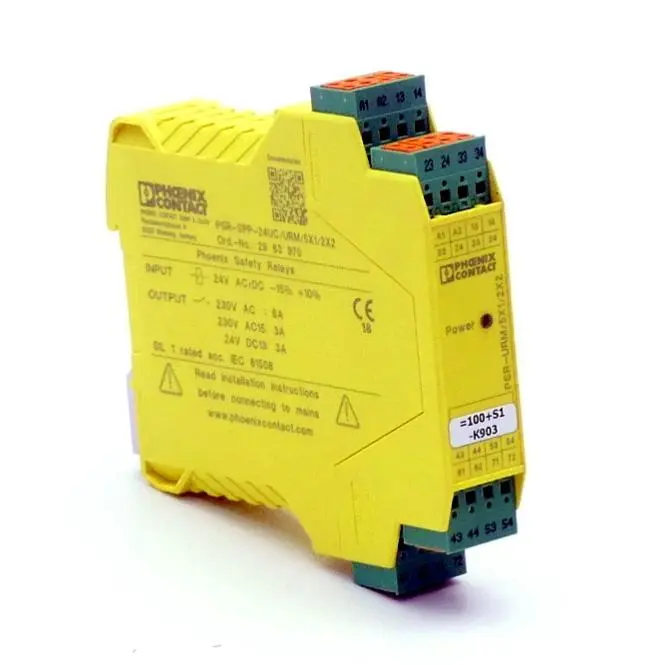 Produktfoto 1 von PHOENIX CONTACT Sicherheitsrelais PSR-SPP-24UC/URM/5X1/2X2