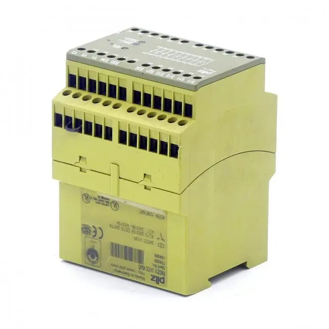 Produktfoto 1 von PILZ PNOZ 10 24VDC 6S40 Sicherheitsschaltgerät PNOZ 10 24VDC 6n/o 4n/c
