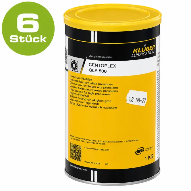 Produktfoto 1 von KLüBER 1 Kg Dose 6 Stück