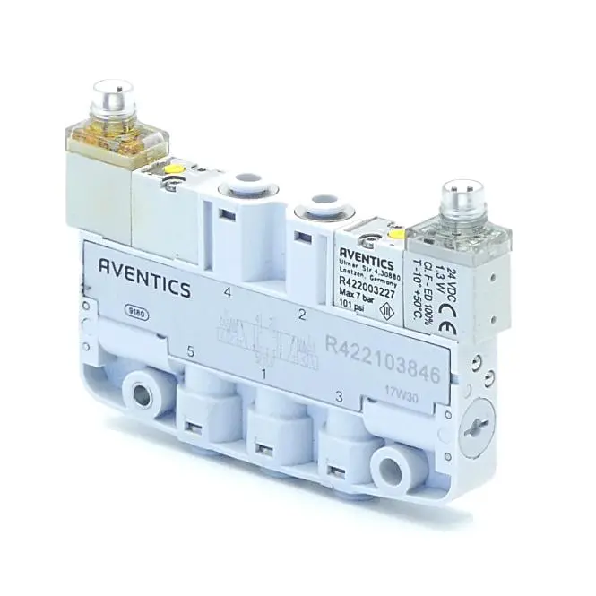 Produktfoto 1 von AVENTICS 5/3 Wegeventil LS04-5/3CC-024DC-AF-D-M8-D4-NE