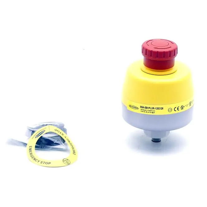 Produktfoto 1 von BANNER Not-Aus-Schalter 25305;  SSA-EB1PLXR-12ECQ8
