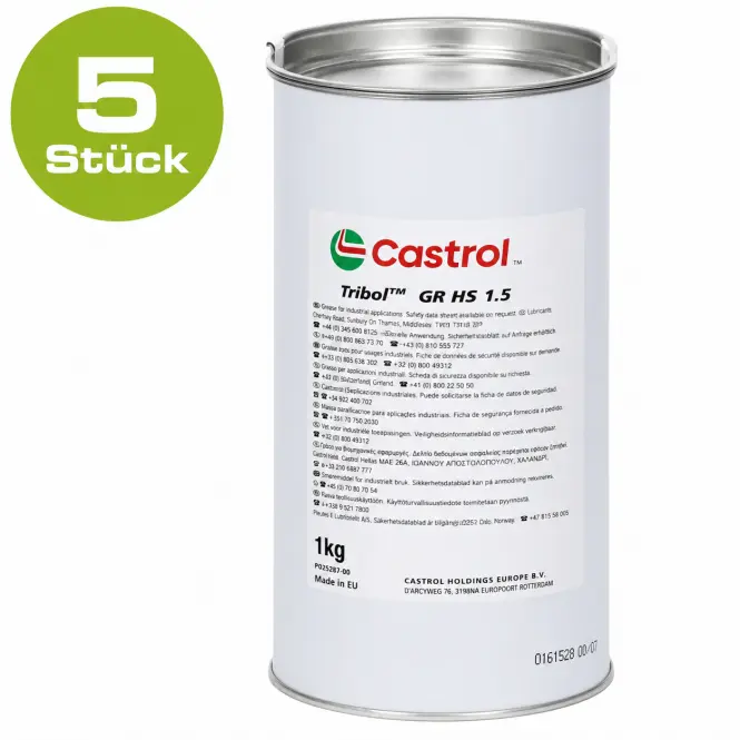 Produktfoto 1 von CASTROL 1 Kg Dose 5 Stück