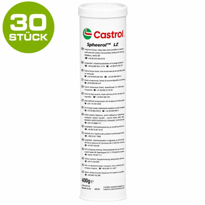 Produktfoto 1 von CASTROL 400gr. Kartusche 30 Stück
