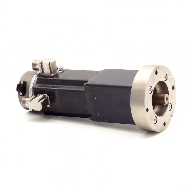 BERGER LAHR 3-Phasen Schrittmotor mit Encoder, Bremse und Getriebe PL50 3:1 VRDM3910/50LWCEB