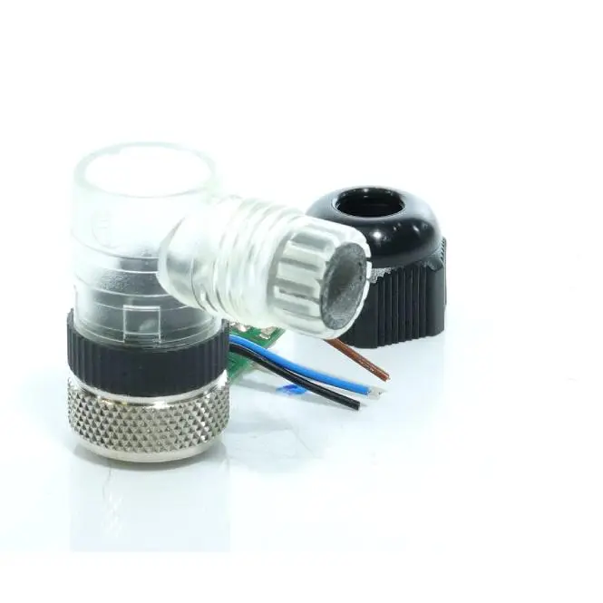 Produktfoto 1 von LUMBERG M12 Industrie-Rundsteckverbinder RKCW/LED 4/9