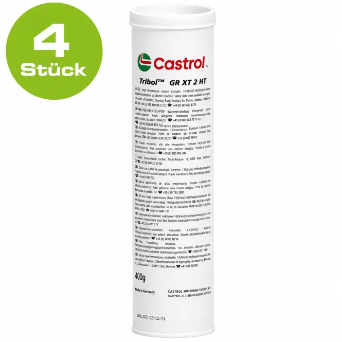 Produktfoto 1 von CASTROL 400 gr. Kartusche 4 Stück