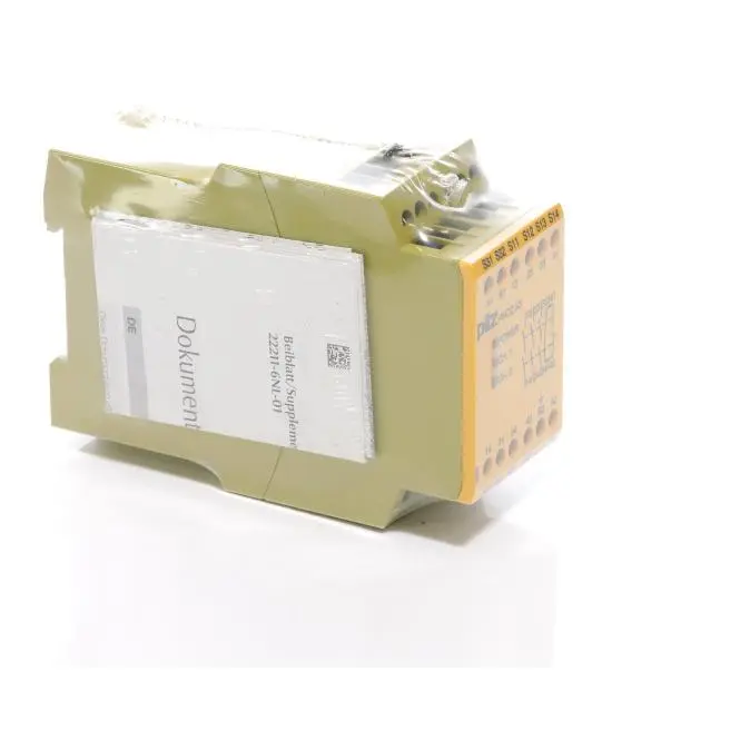 Produktfoto 1 von PILZ Sicherheitsschaltgerät PNOZ X3 PNOZ X3 24VAC 24VDC 3n/o 1n/c 1so