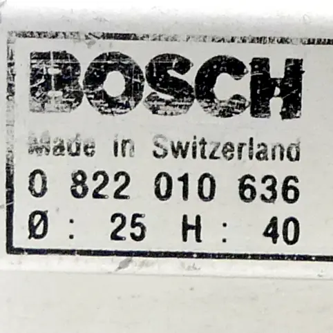 Produktfoto 1 von BOSCH Pneumatikzylinder