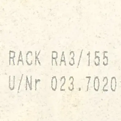 Produktfoto 1 von SOCAPEL Rack RA3/155