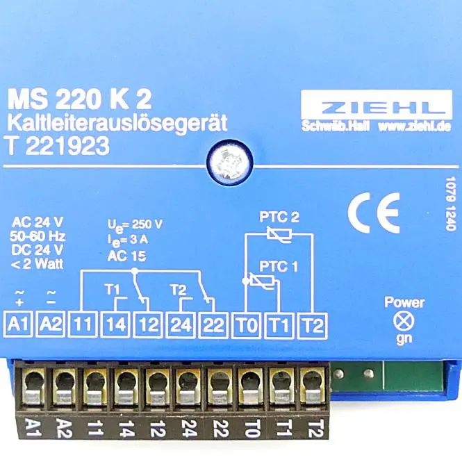 Produktfoto 1 von ZIEHL Kaltleiterauslösegerät MS220K2