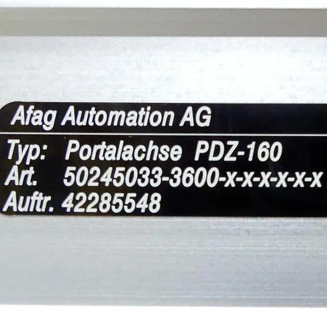 Produktfoto 1 von AFAG Portalachse PDZ-160