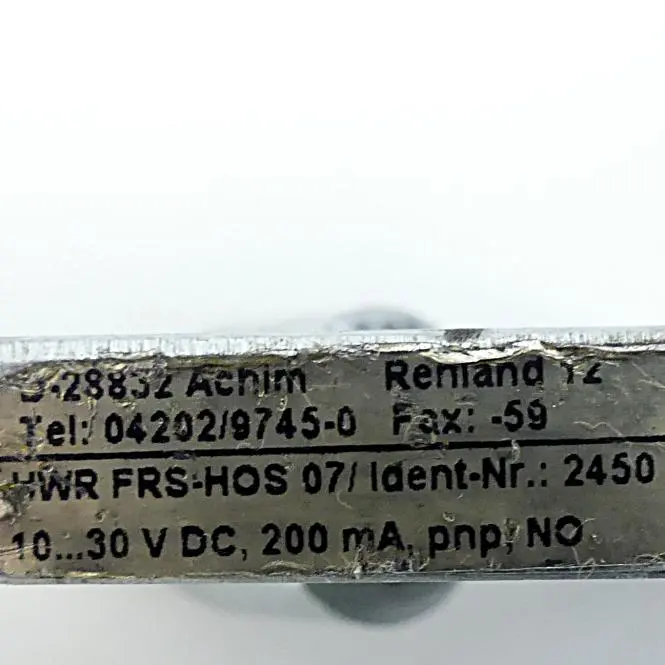 Produktfoto 1 von HWR MASCHINENBAU TECHNIK GMBH Winkellichtschranke