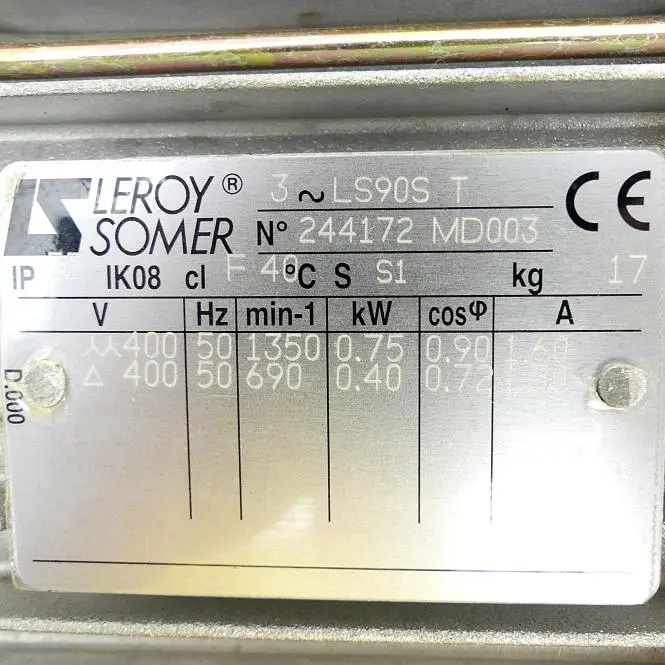Produktfoto 1 von LEROY SOMER Elektrischer Motor LS90S T