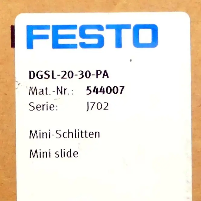 Produktfoto 1 von FESTO Mini-Schlitten 544007