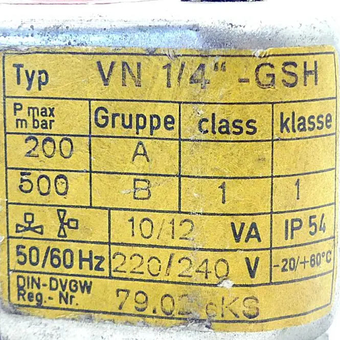 Produktfoto 1 von KROMSCHRöDER Gas-Magnetventil