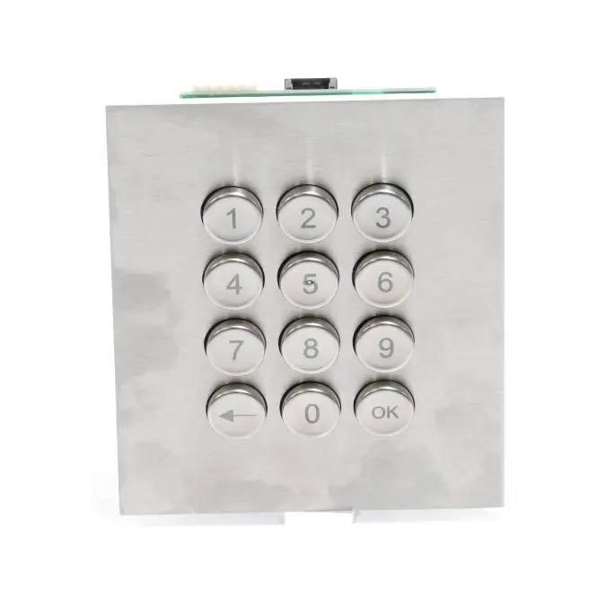 Produktfoto 1 von PRINTEC Nummernblock Edelstahltastatur
