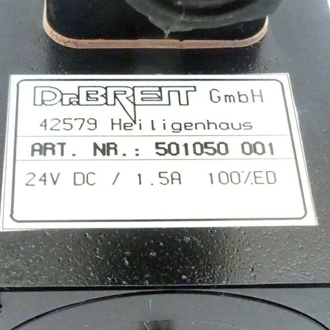 Produktfoto 1 von DR.BREIT Magnetventil