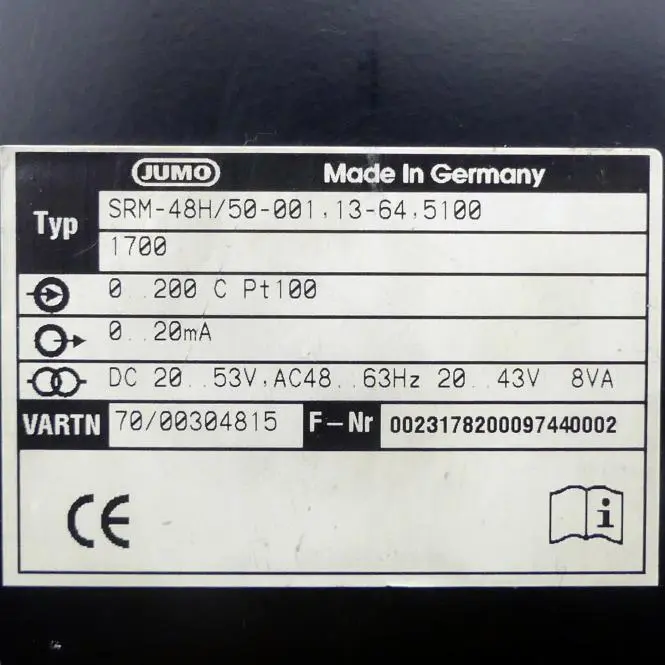 Produktfoto 1 von JUMO Temperaturregler
