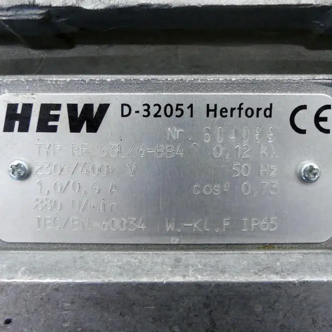 Produktfoto 1 von HEW Drehstrommotor