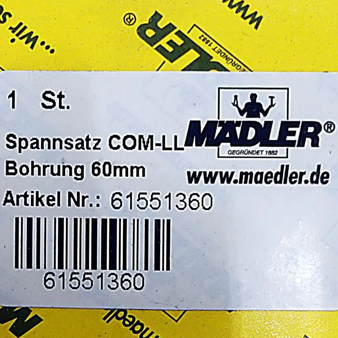 Produktfoto 1 von MäDLER Spannsatz COM-LL