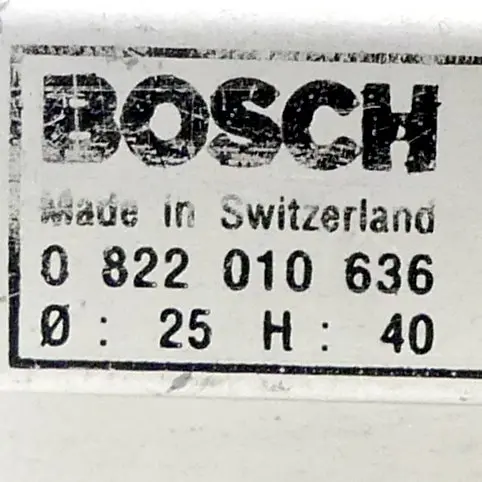 Produktfoto 1 von BOSCH Pneumatikzylinder