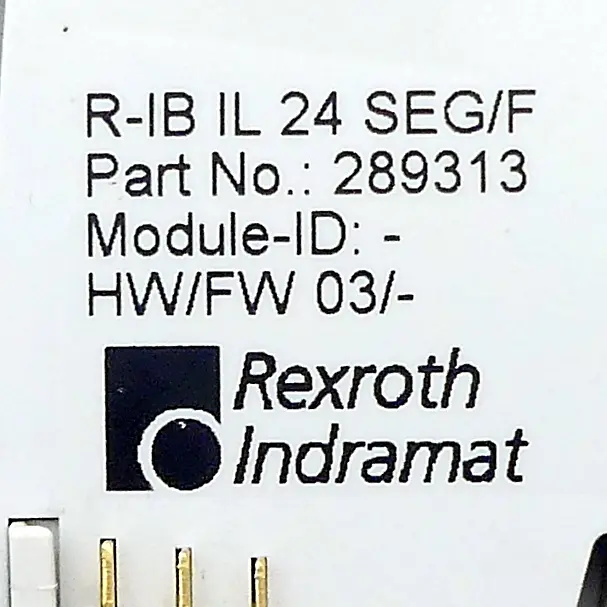 REXROTH Interface-Modul R-IB IL 24 SEG/F
