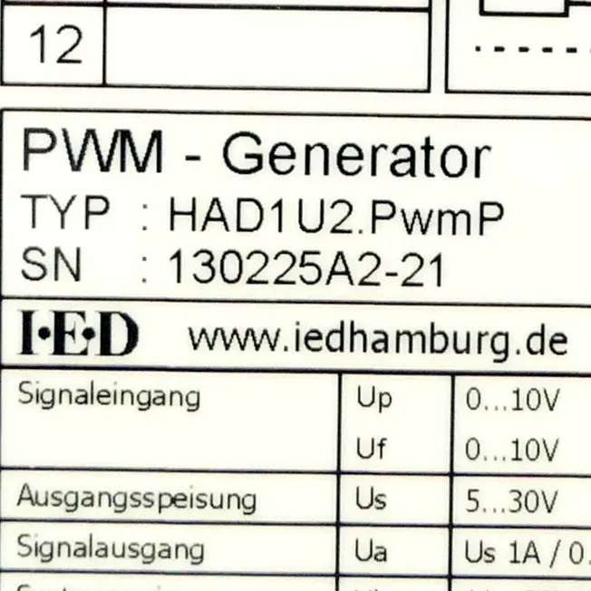 IED PWM-Generator