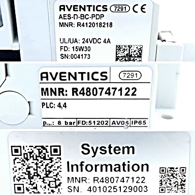 Produktfoto 1 von AVENTICS Feldbusmodul AES-D-BC-PDP