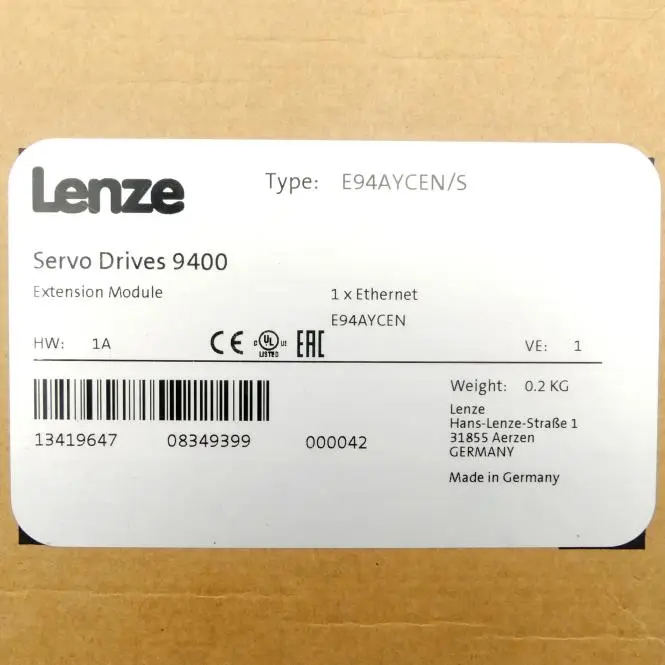 Produktfoto 1 von LENZE Ethernet Kommunikationsmodul für Servo Drive 9400