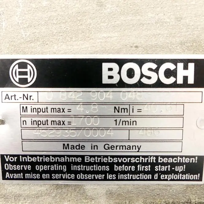Produktfoto 1 von BOSCH Getriebe