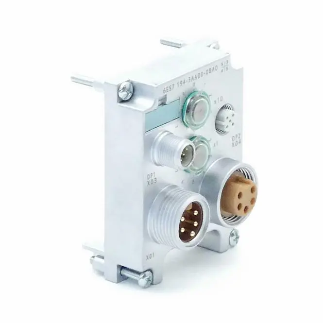 Produktfoto 1 von SIEMENS Anschlussblock M12, 7/8" für ET 200ECO 6ES7 194-3AA00-0BA0