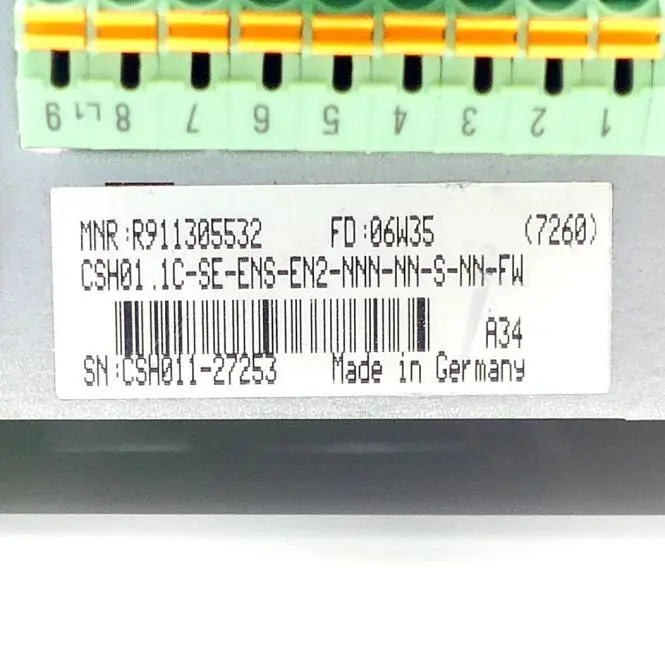 Produktfoto 1 von REXROTH IndraDrive CSH01.1C-SE-ENS-EN2-NNN-NN-S-NN-FW