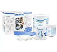 Produktfoto 1 von 10000006, Plastik-Stahl A, 2 kg 2K-Epoxidklebstoff