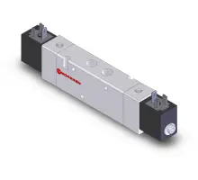 Produktfoto 1 von V61BC11A-A2000 V61 elektropn. Vent. 2X3/2-NO/NC G1/4