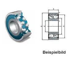 Produktfoto 1 von 2302 2RS Pendelkugellager, mit Stahlkäfig