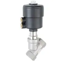 Produktfoto 1 von 8452200.0000.00000 Schrägsitzventil, DN70 2/2-NC G1/2, Niro