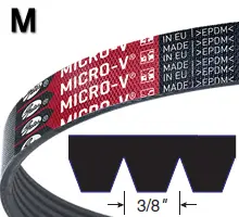Produktfoto 1 von PM 2388/10 Keilrippenriemen, Micro-V