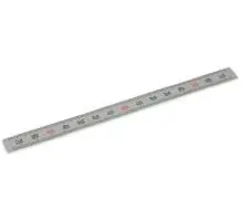 Produktfoto 1 von GN 711-NI-200-S-M Maßstab, Edelstahl