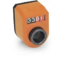 Produktfoto 1 von GN 954-008.0-FN-R-OR Stellungsanzeiger, digitale Anzeige