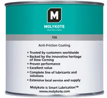 Produktfoto 1 von Molykote 106, 500 g Dose Trockenschmierstoff, wärmehärtend