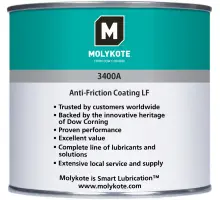 Produktfoto 1 von Molykote 3400 A-LF, 500 g Dose Trockenschmierstoff, wärmehärtend