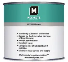 Produktfoto 1 von Molykote HP-300, 500 g Dose Hochtemperaturfett