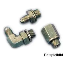 Produktfoto 1 von FZ-1608 Doppelnippel, 1/4''NPT